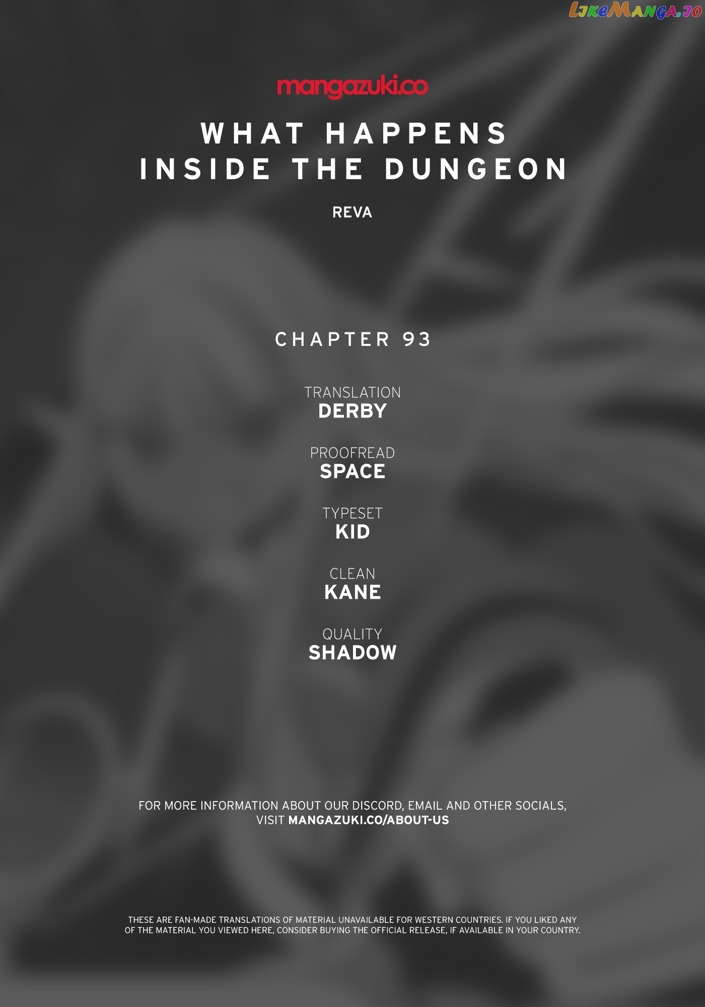 What Happens Inside the Dungeon chapter 93 - page 1