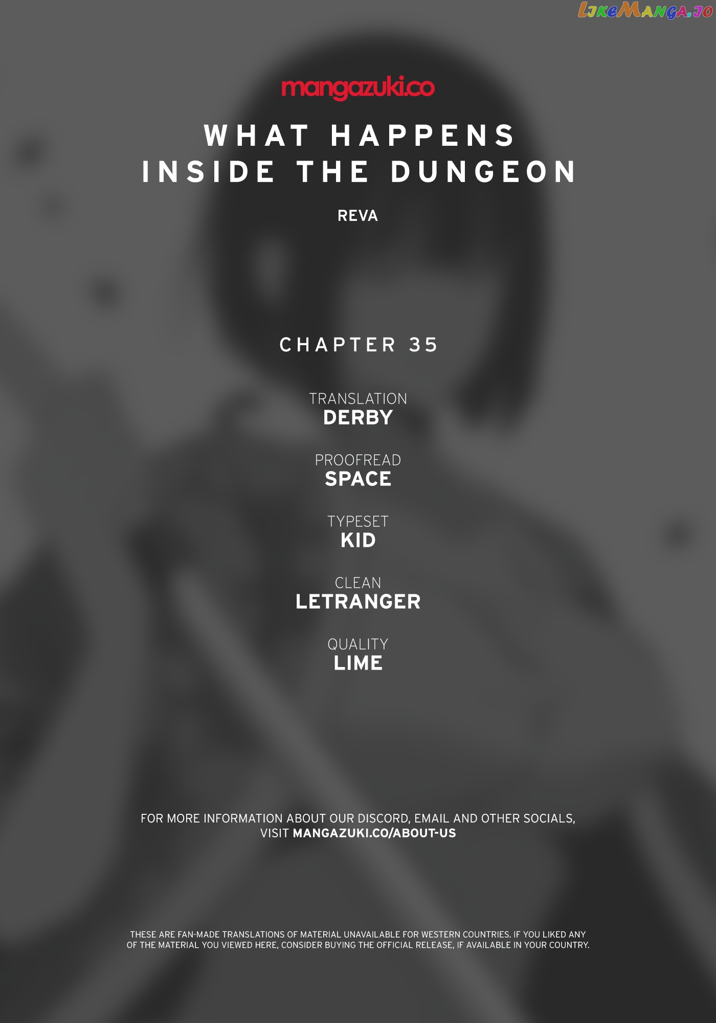 What Happens Inside the Dungeon chapter 35 - page 1