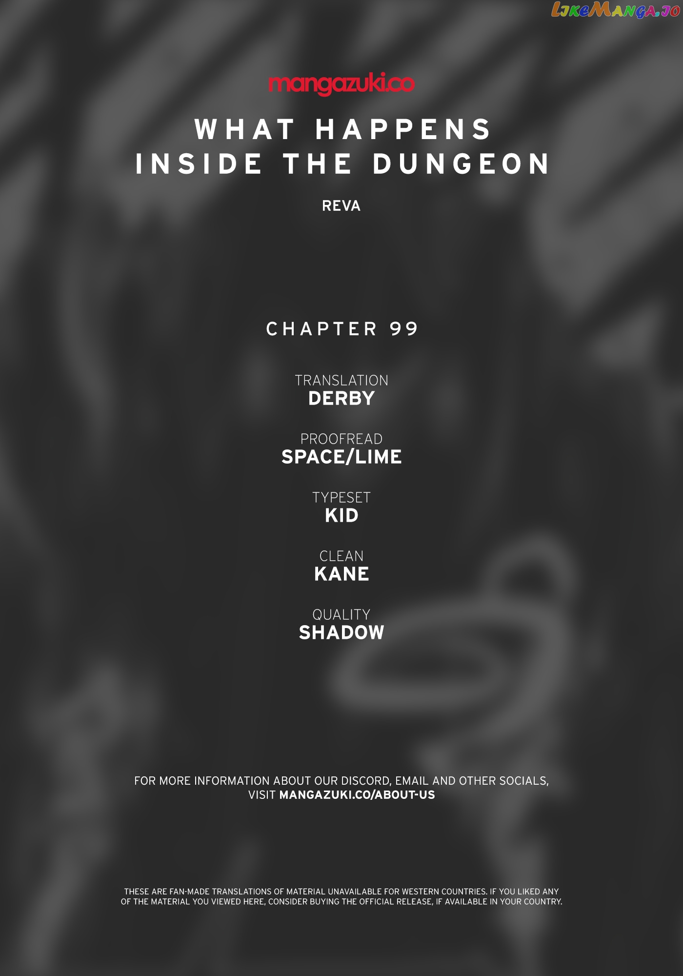 What Happens Inside the Dungeon chapter 99 - page 1