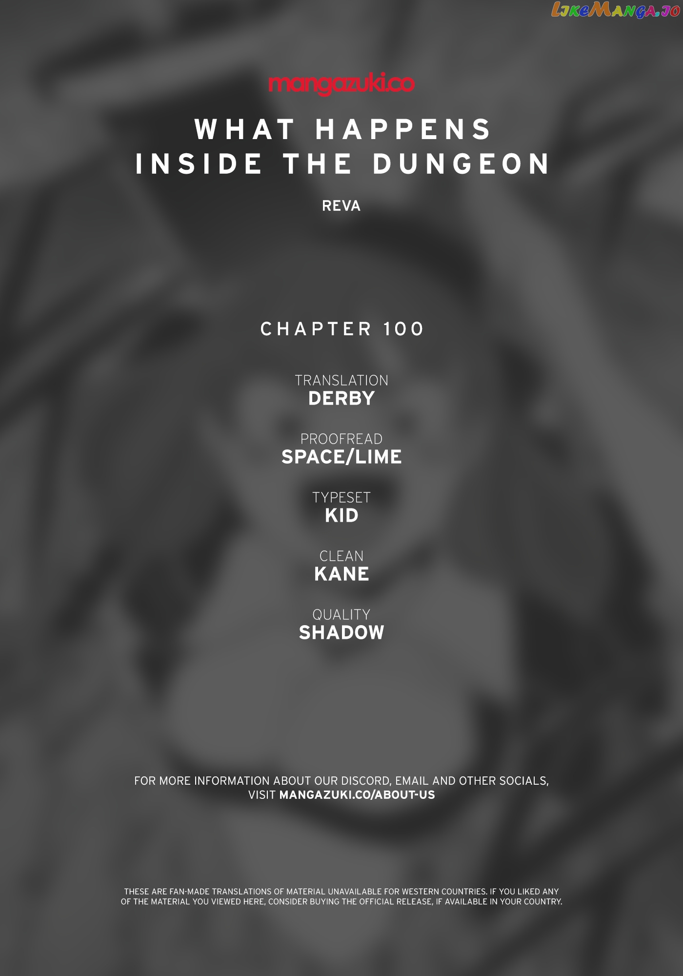 What Happens Inside the Dungeon chapter 100 - page 1