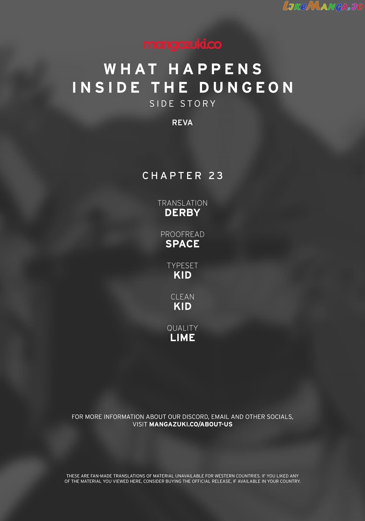 What Happens Inside the Dungeon Chapter 133 - page 1
