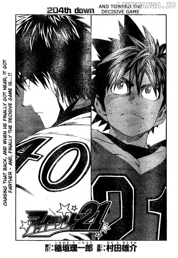 Eyeshield 21 chapter 204 - page 2