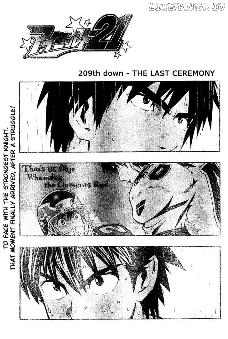 Eyeshield 21 chapter 209 - page 2