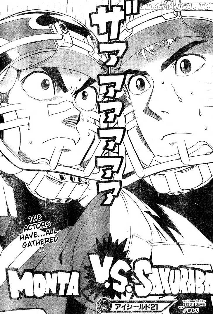 Eyeshield 21 chapter 212 - page 19