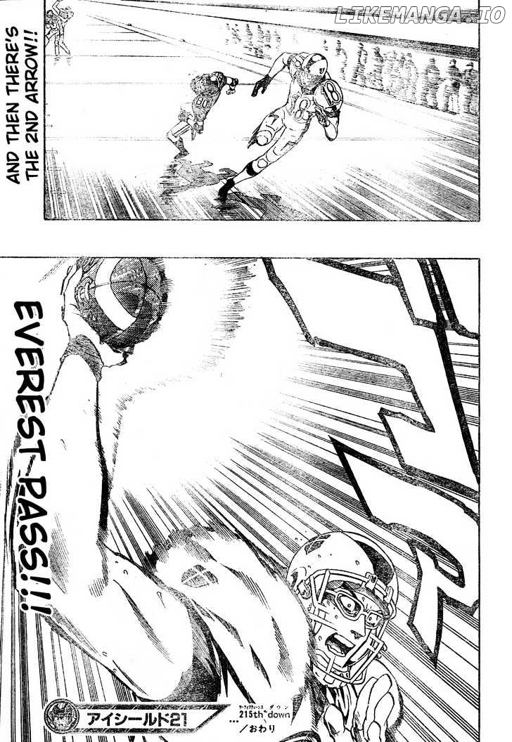 Eyeshield 21 chapter 215 - page 18