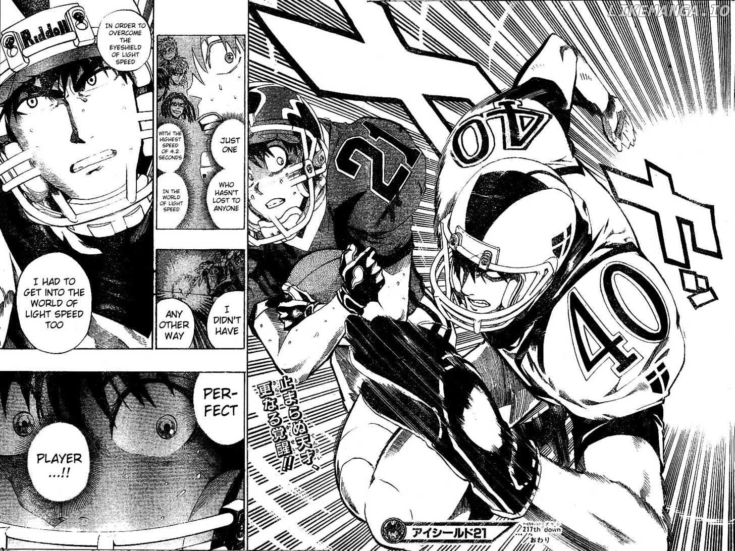 Eyeshield 21 chapter 217 - page 20