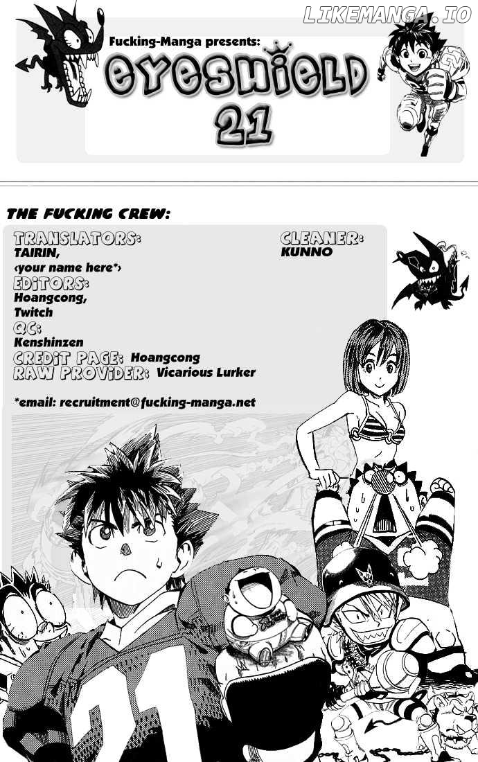 Eyeshield 21 chapter 85 - page 1