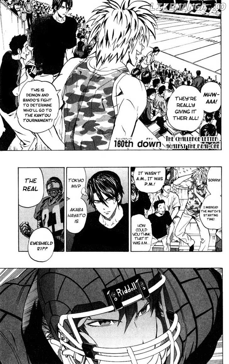 Eyeshield 21 chapter 160 - page 2