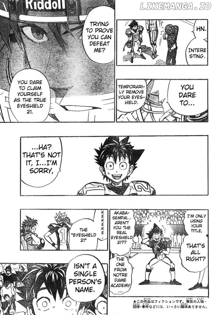 Eyeshield 21 chapter 163 - page 3