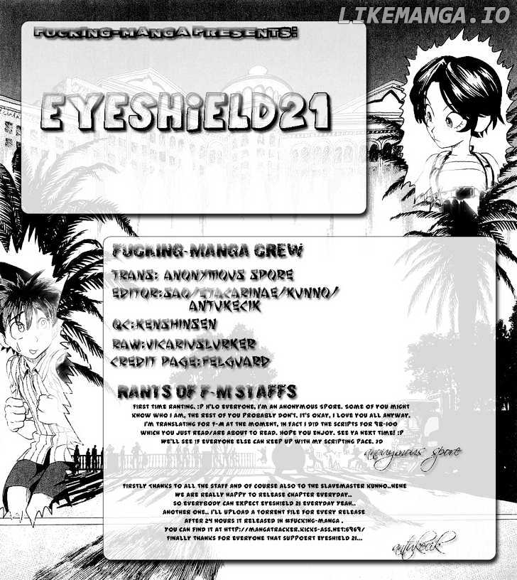 Eyeshield 21 chapter 100 - page 1