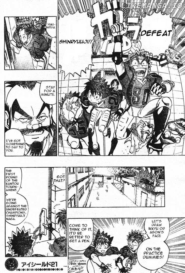 Eyeshield 21 chapter 170 - page 17