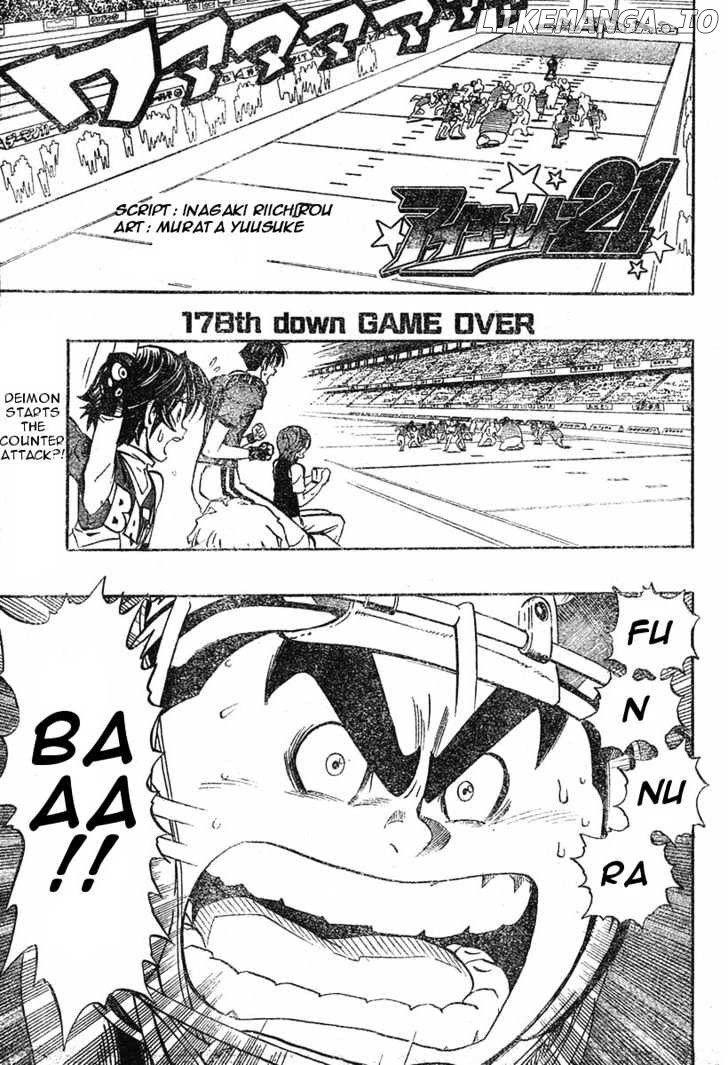 Eyeshield 21 chapter 178 - page 1
