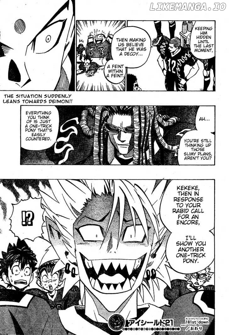 Eyeshield 21 chapter 181 - page 16