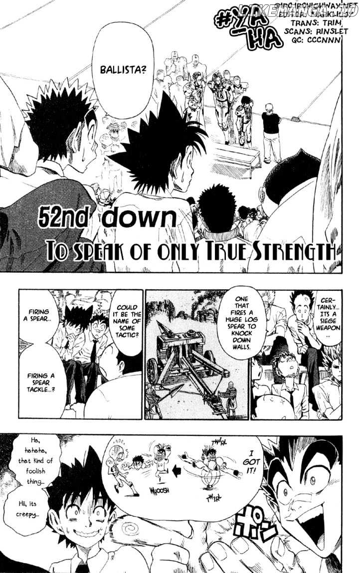 Eyeshield 21 chapter 52 - page 1