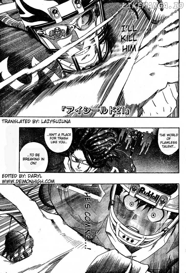 Eyeshield 21 chapter 186 - page 1