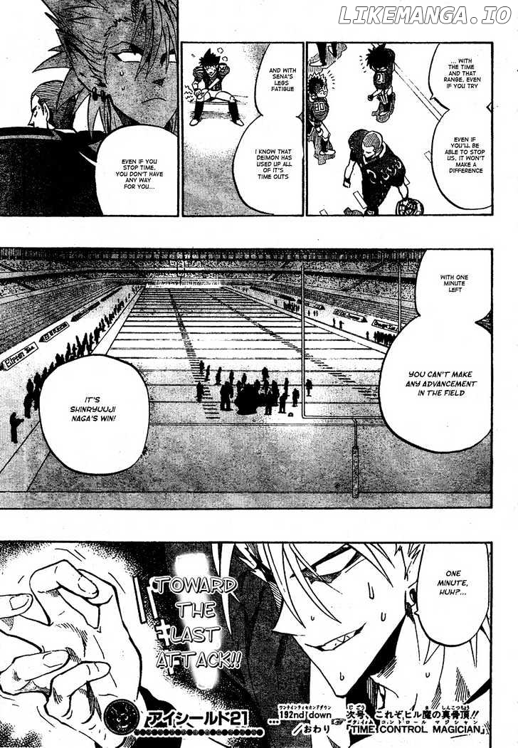 Eyeshield 21 chapter 192 - page 20