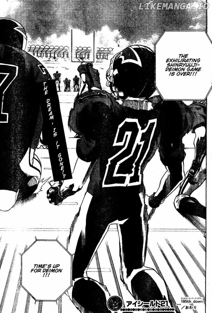 Eyeshield 21 chapter 195 - page 20