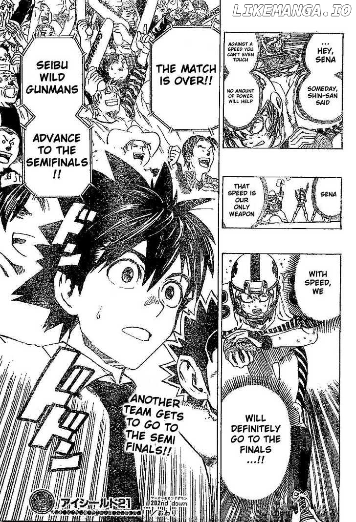 Eyeshield 21 chapter 202 - page 19