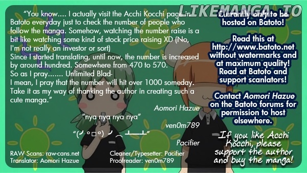Acchi Kocchi chapter 29 - page 1