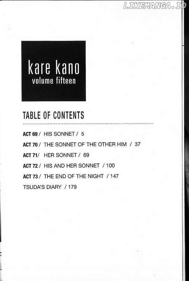 Kareshi Kanojo no Jijou chapter 69 - page 6
