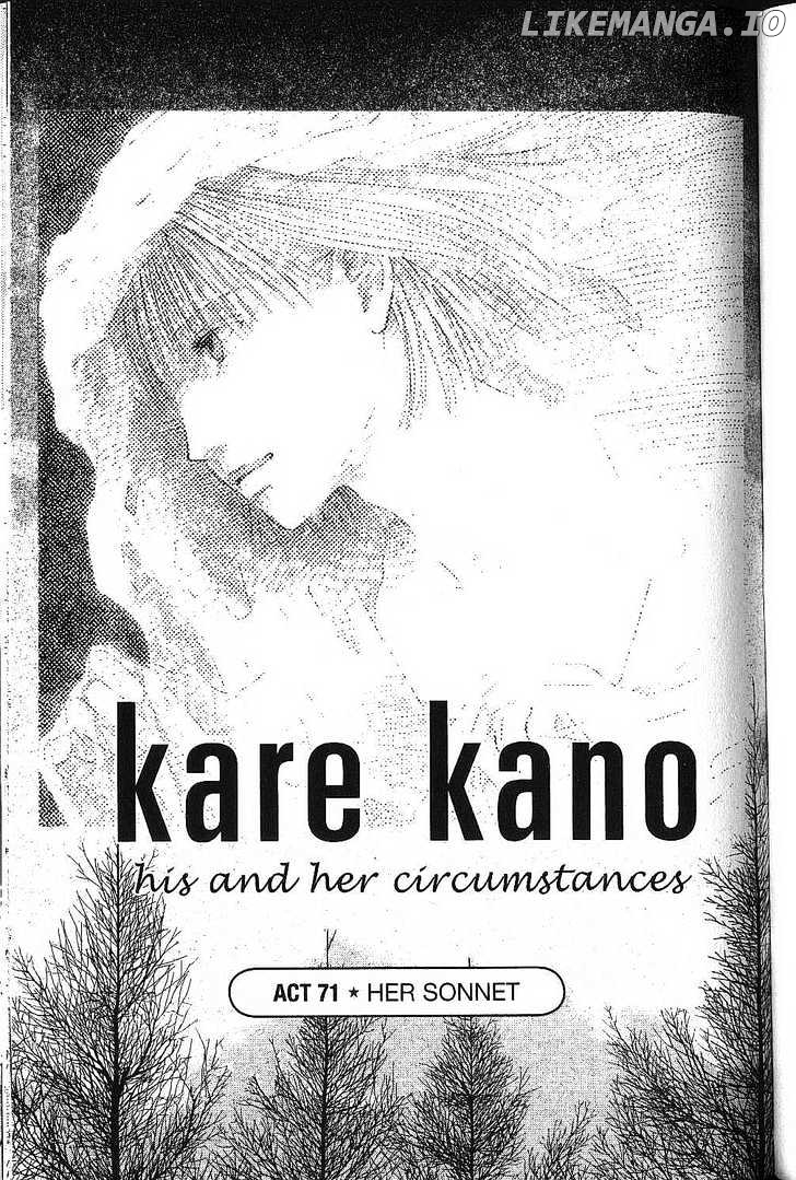 Kareshi Kanojo no Jijou chapter 71 - page 1