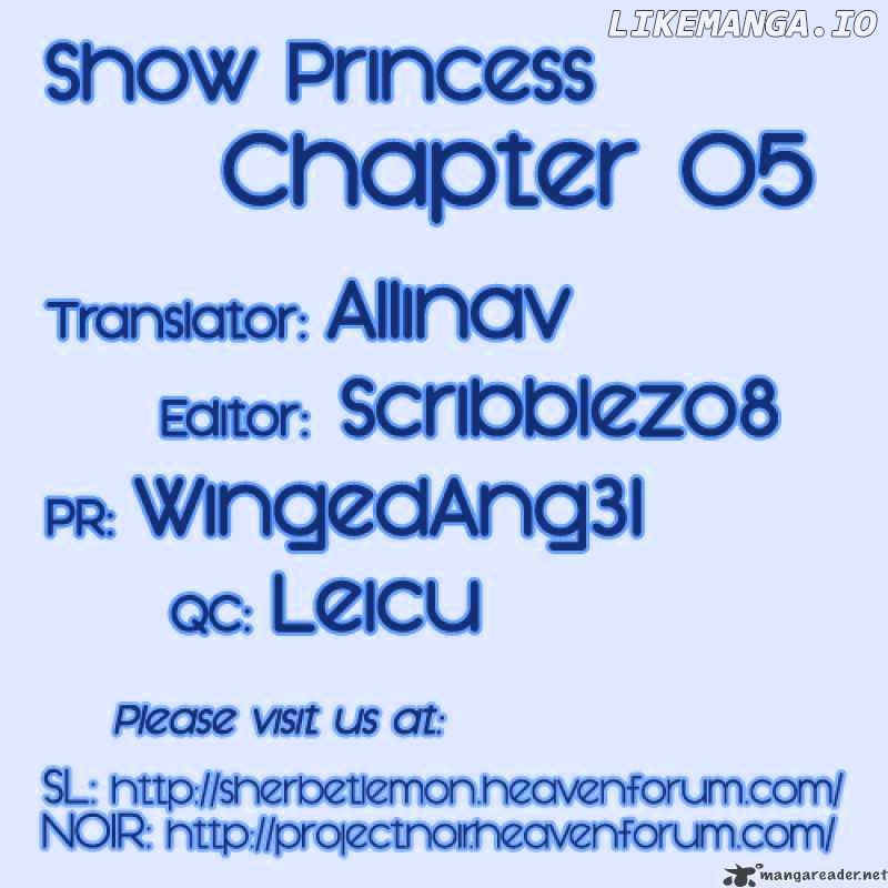 Show Princess chapter 5 - page 1