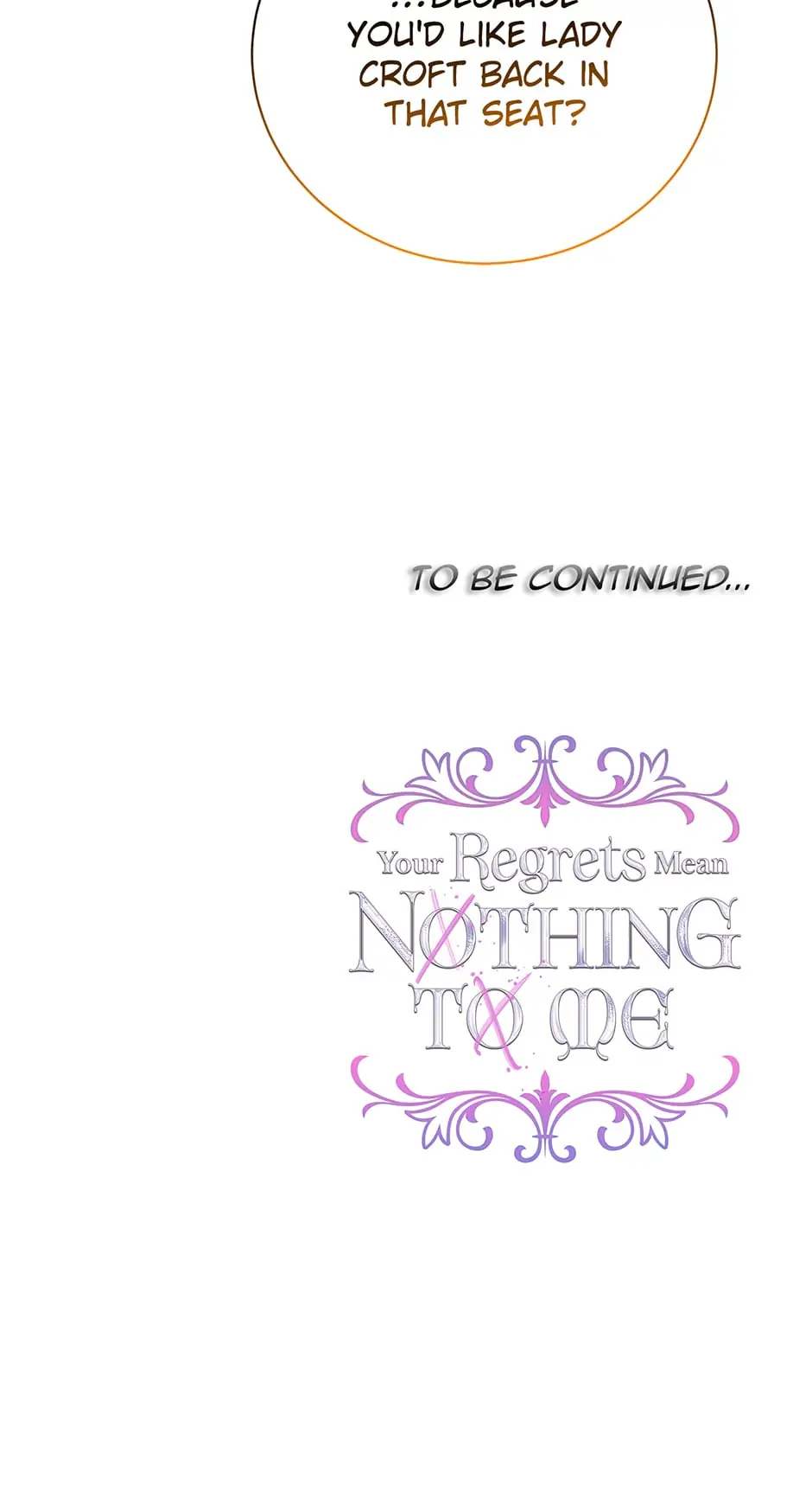 Your Regrets Mean Nothing to Me Chapter 64 - page 79