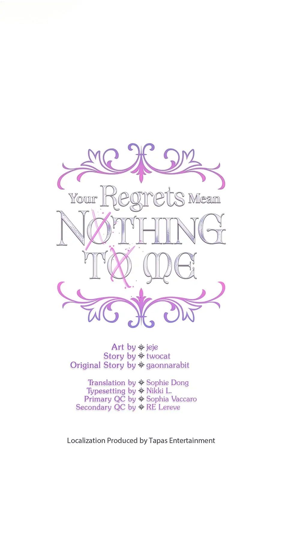 Your Regrets Mean Nothing to Me Chapter 70 - page 5