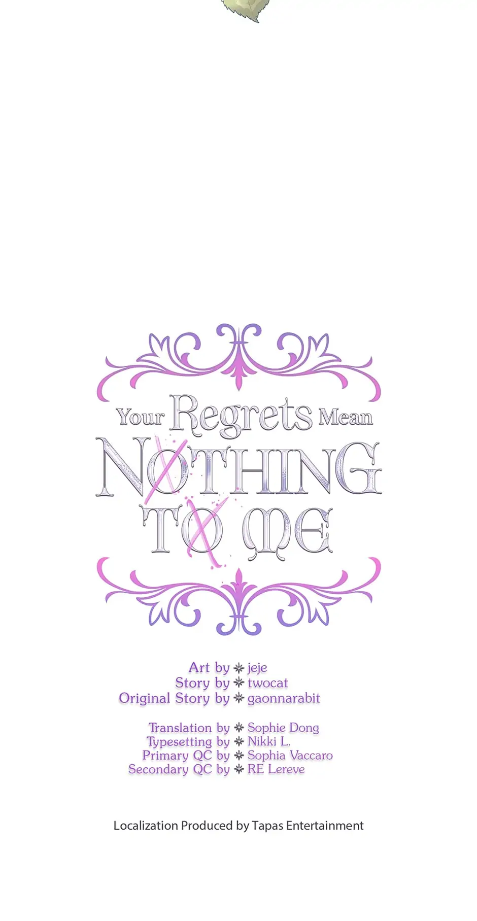Your Regrets Mean Nothing to Me Chapter 63 - page 7