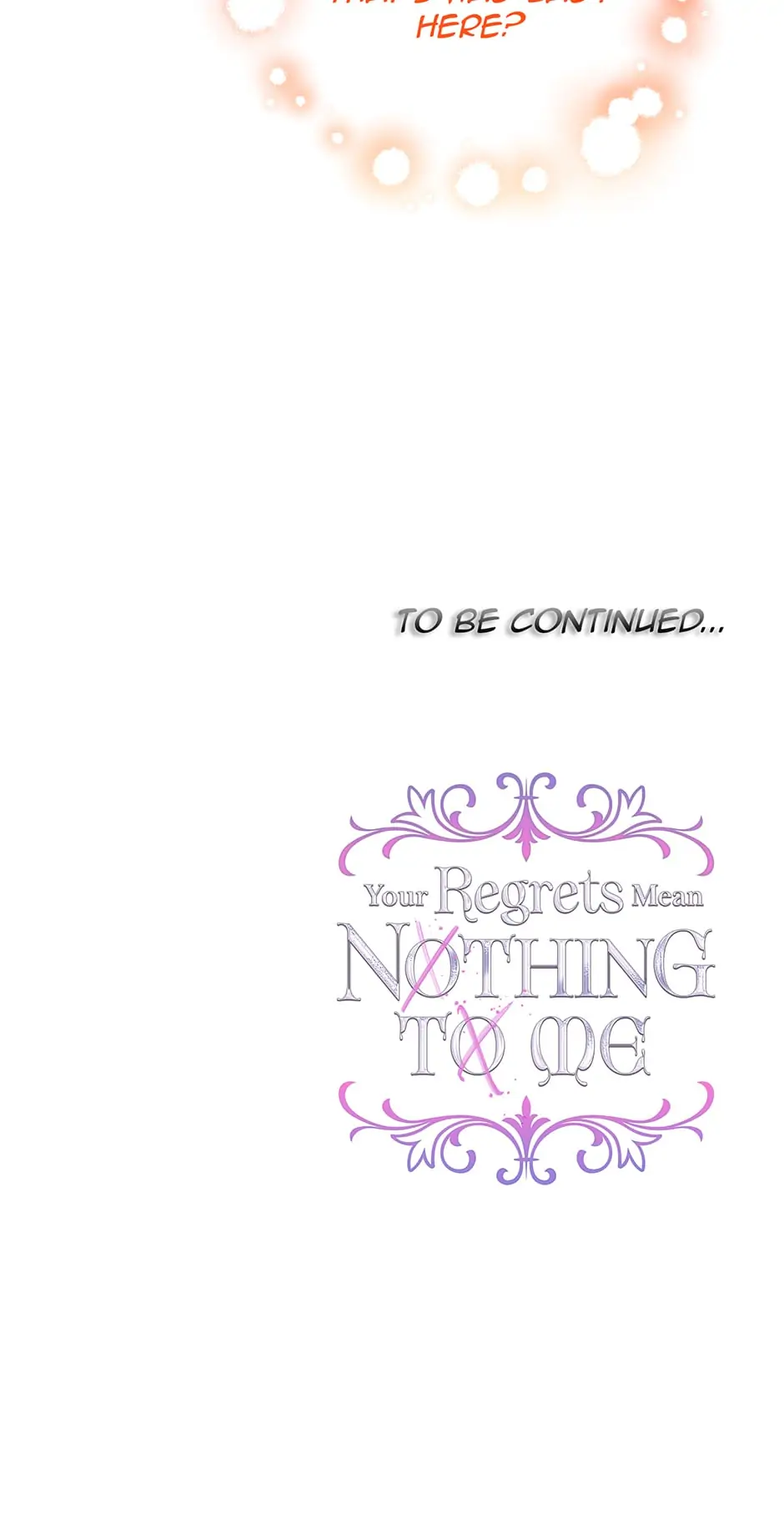 Your Regrets Mean Nothing to Me Chapter 57 - page 101
