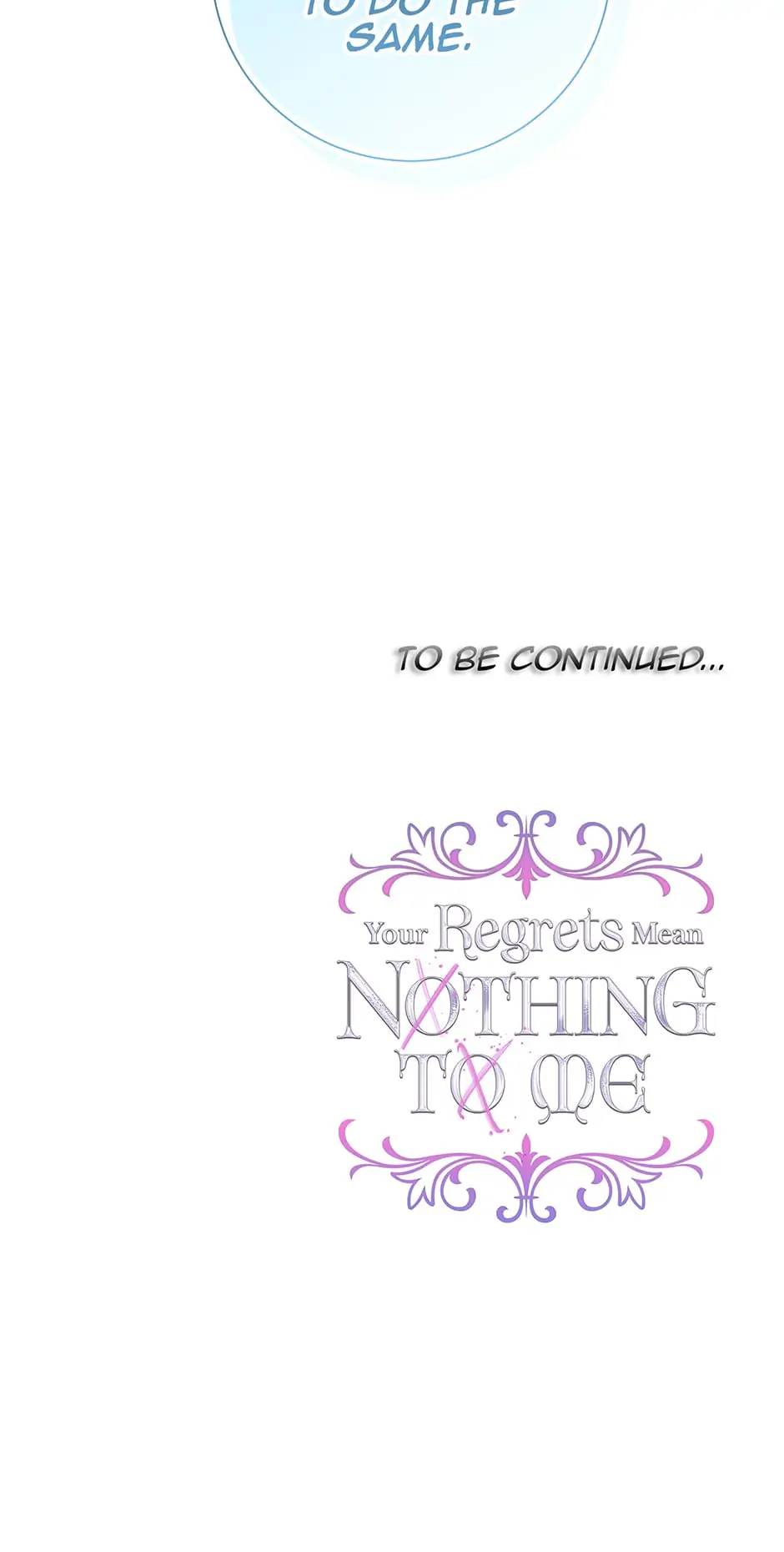 Your Regrets Mean Nothing to Me Chapter 73 - page 78