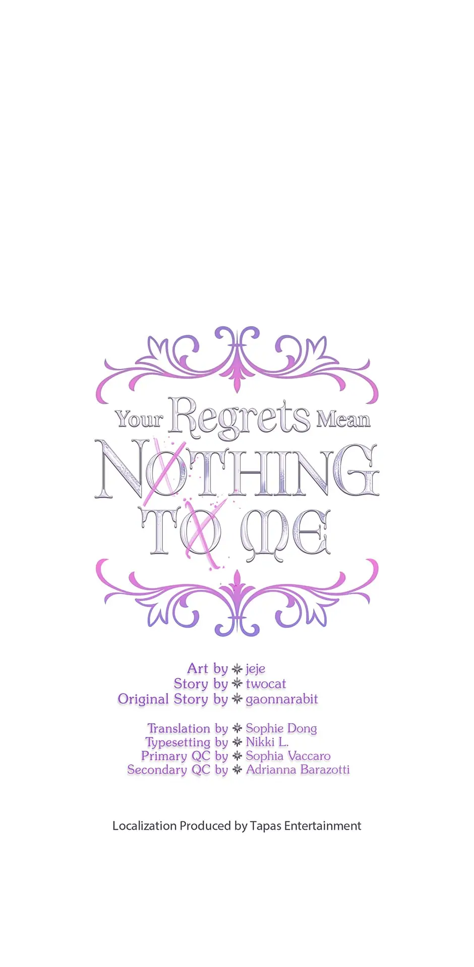 Your Regrets Mean Nothing to Me Chapter 52 - page 22