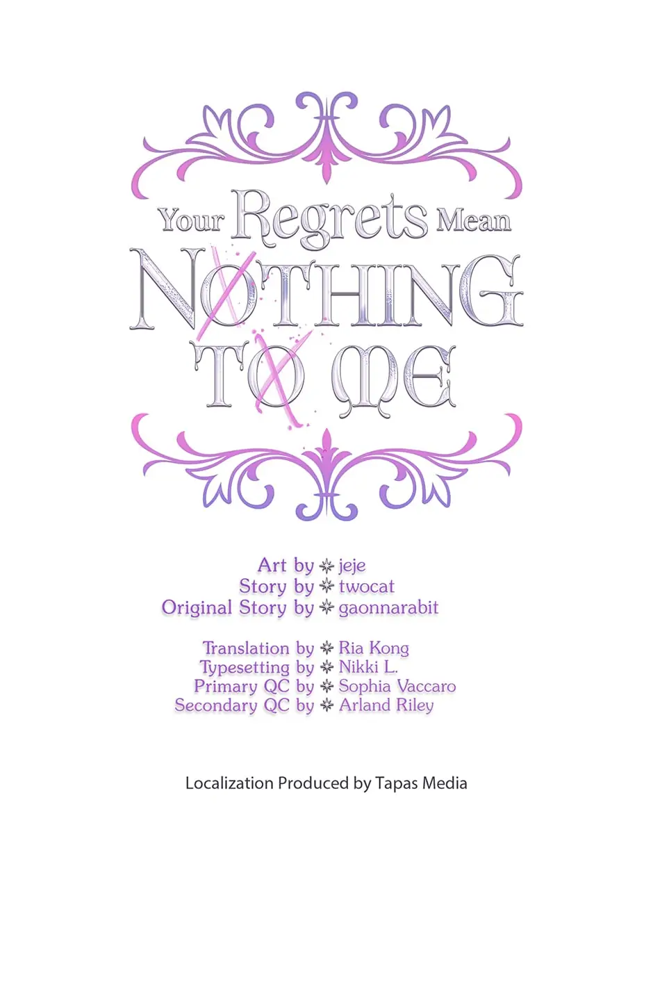 Your Regrets Mean Nothing to Me Chapter 30 - page 7