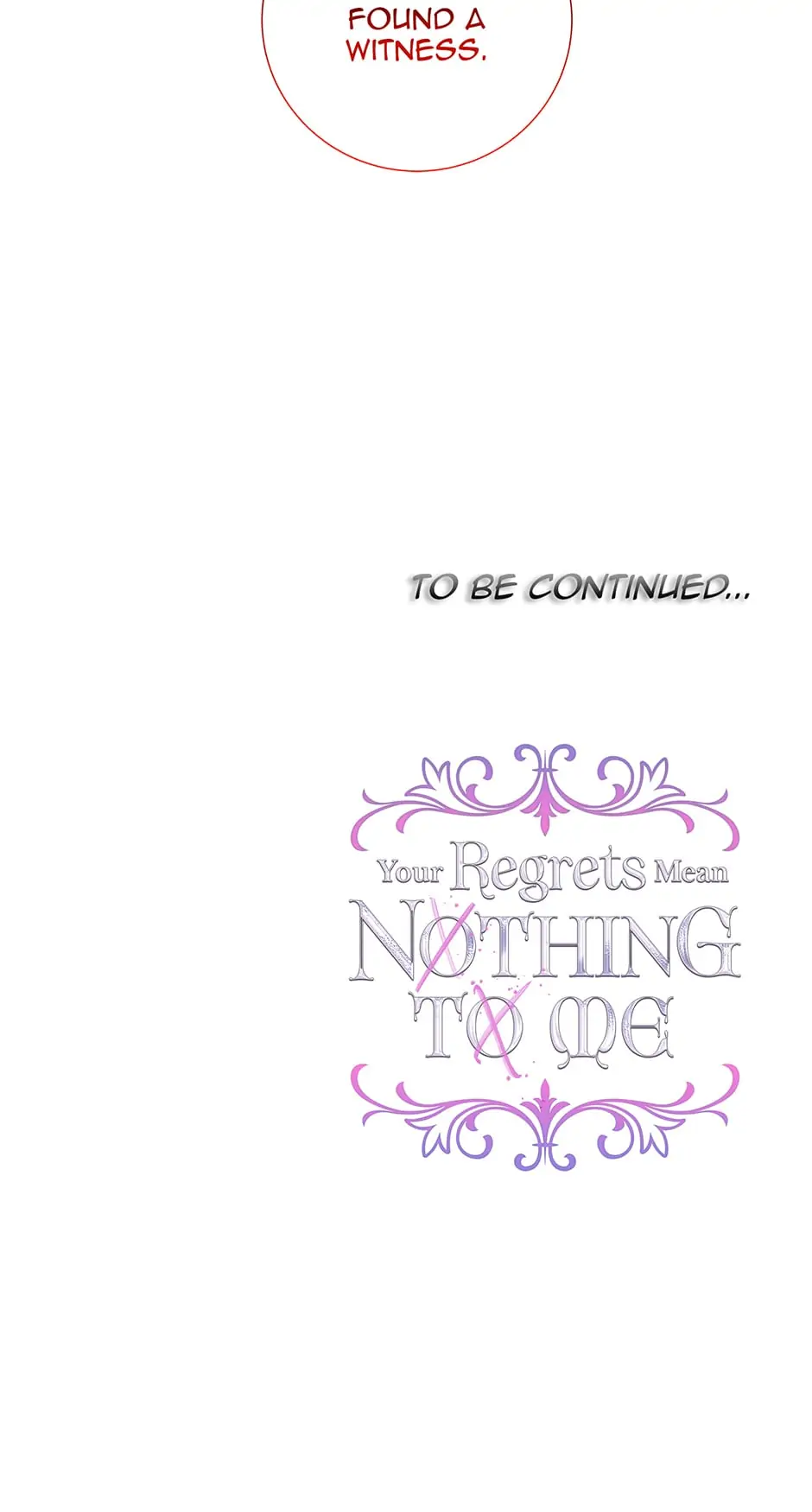 Your Regrets Mean Nothing to Me Chapter 48 - page 61