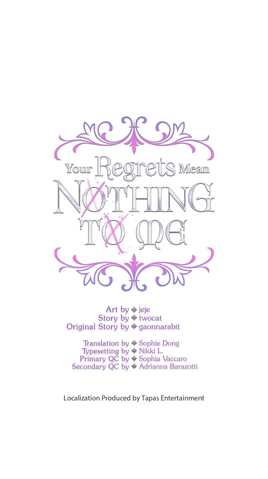 Your Regrets Mean Nothing to Me Chapter 47 - page 6