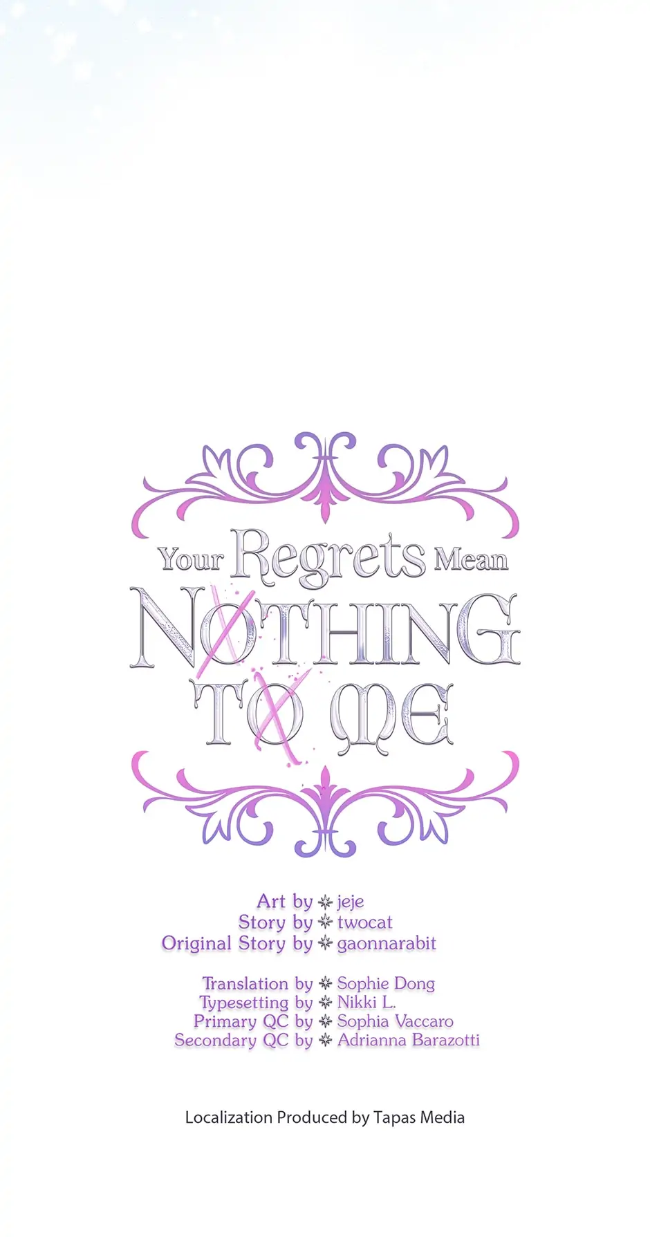 Your Regrets Mean Nothing to Me Chapter 40 - page 8