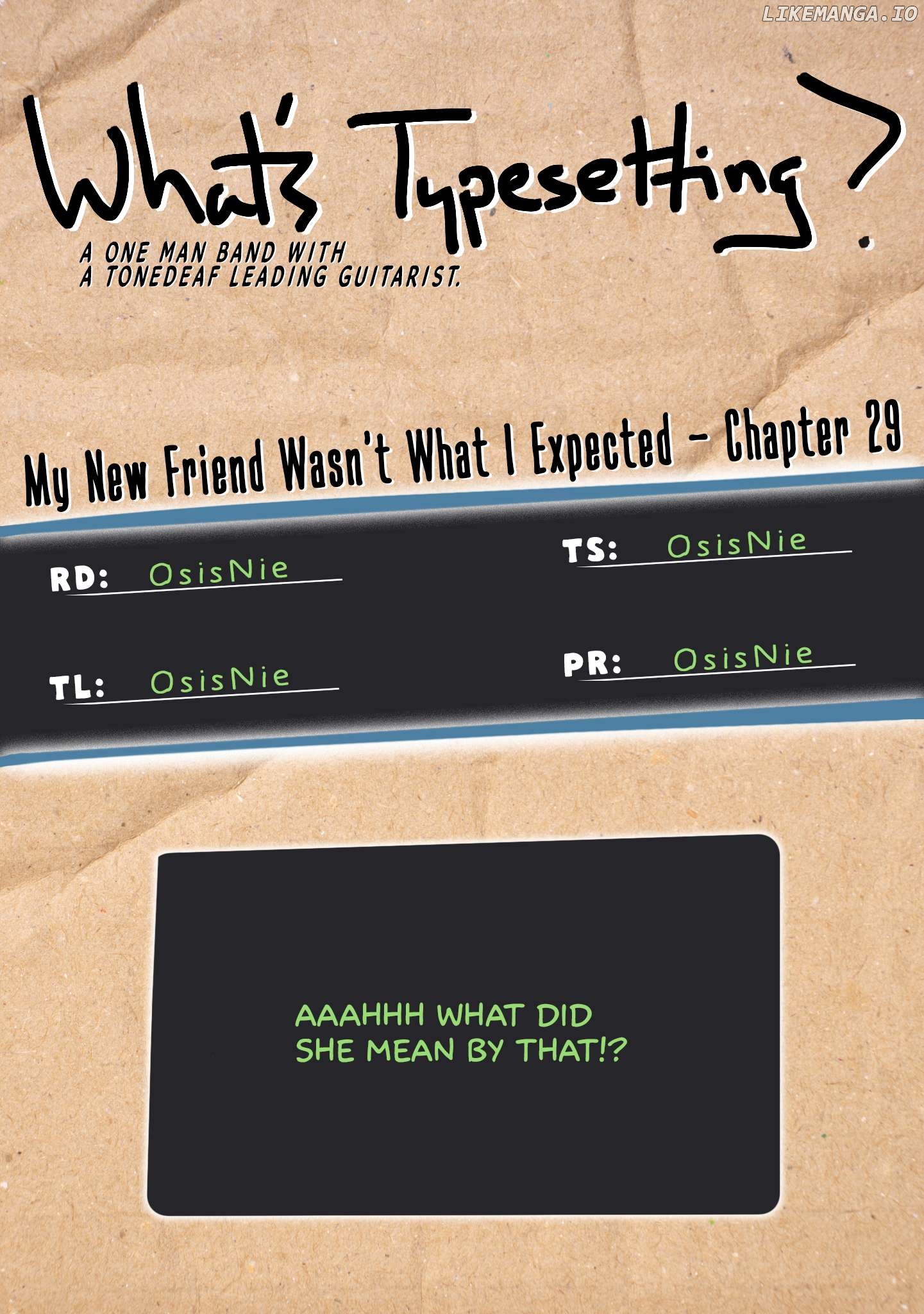 My New Friend Wasn’t What I Expected Chapter 29 - page 5