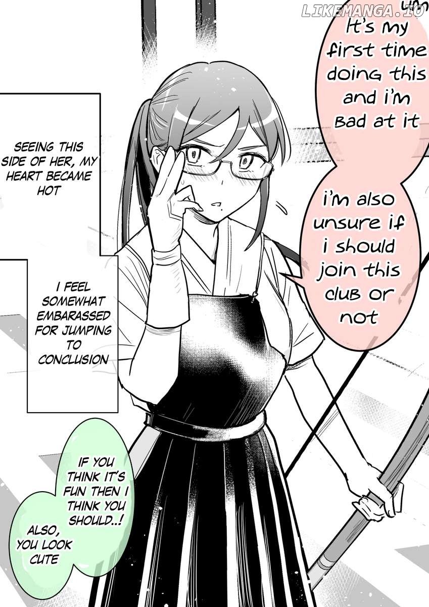 I Tried confessing my love to a serious girl Chapter 20 - page 12