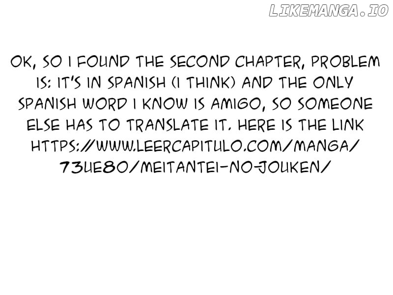 Meitantei No Jouken chapter 6 - page 1