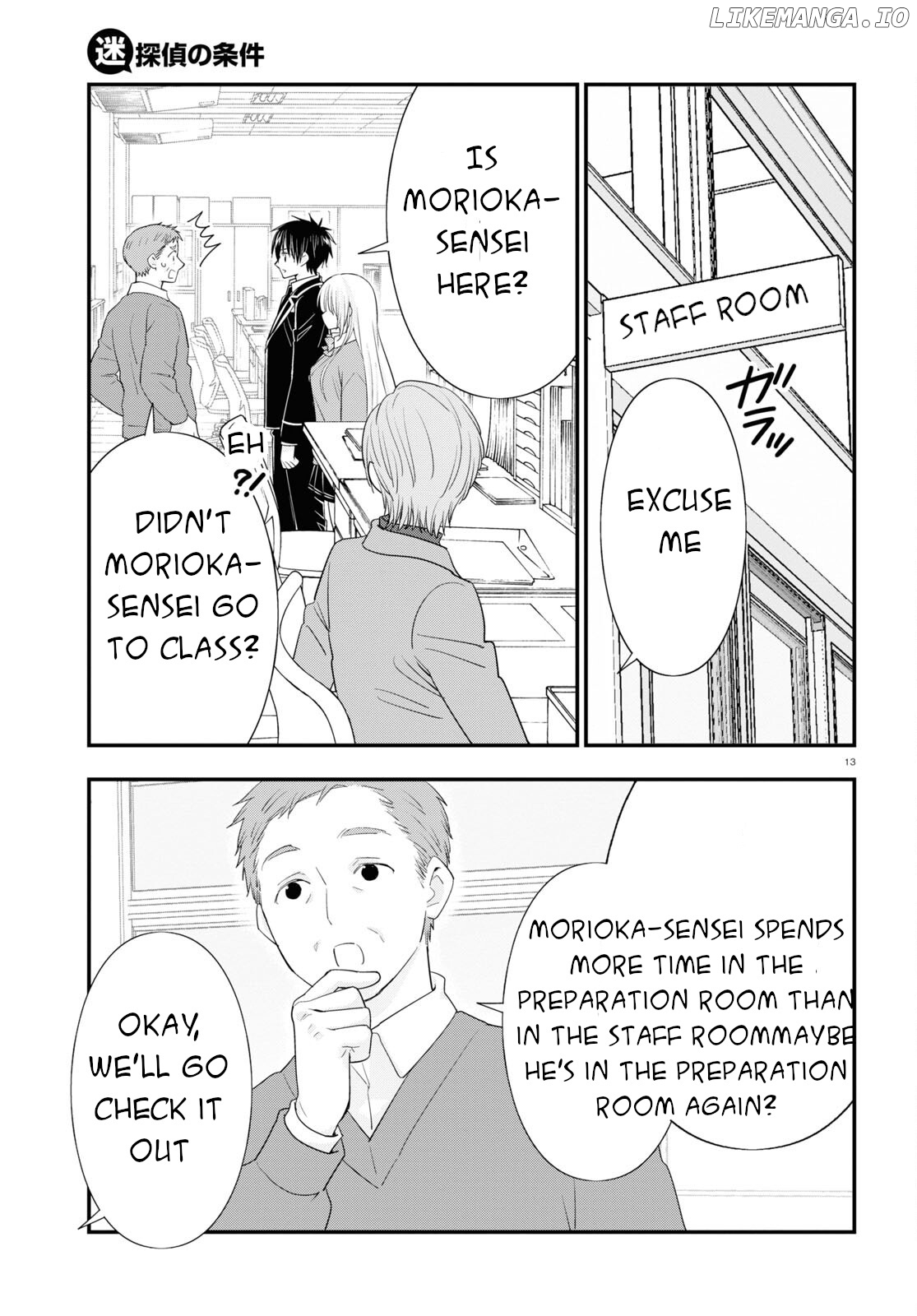 Meitantei No Jouken chapter 9 - page 14