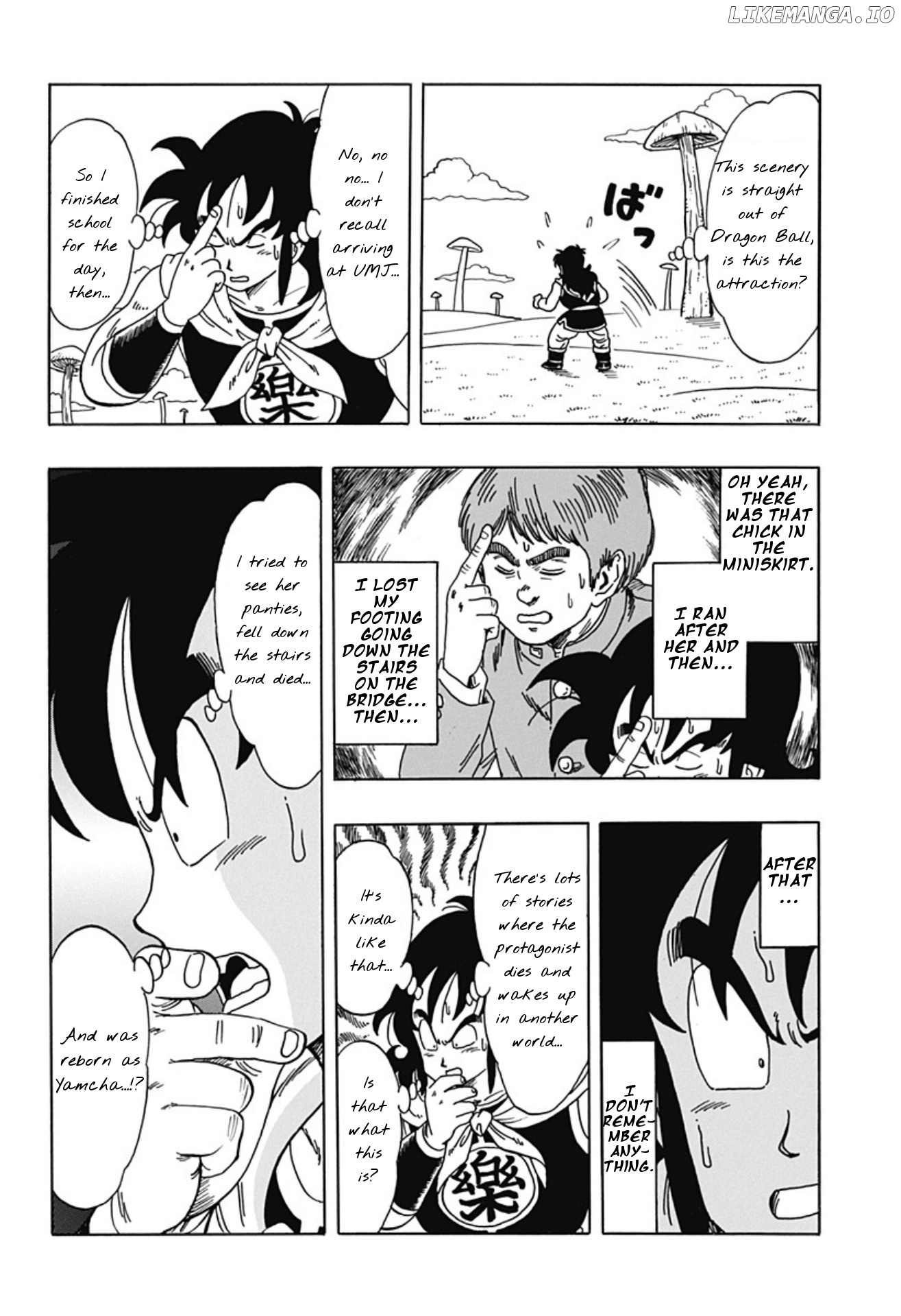 Dragon Ball Gaiden: That Time I Got Reincarnated As Yamcha! chapter 1 - page 8