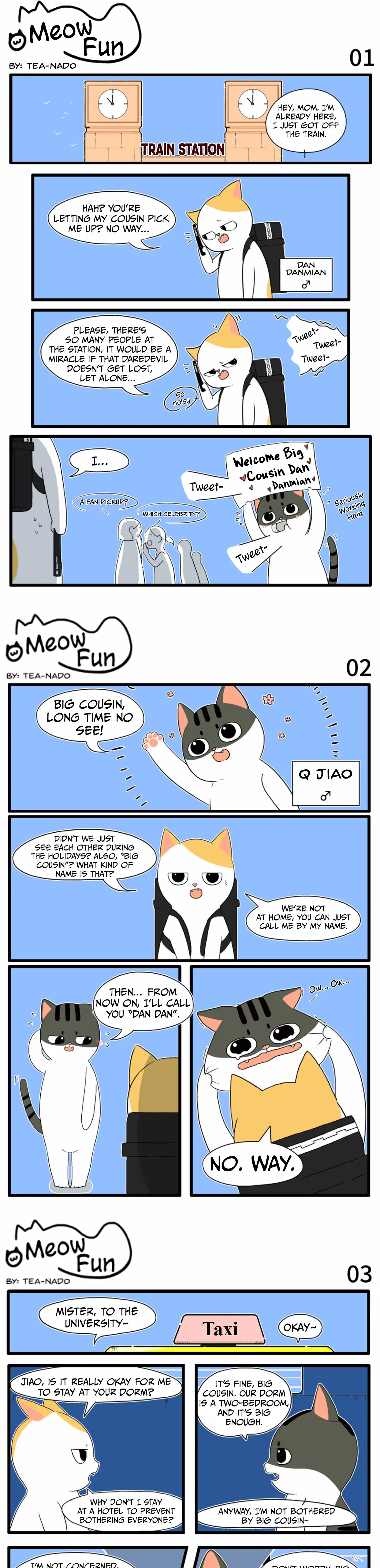 Meow Fun Chapter 1 - page 1