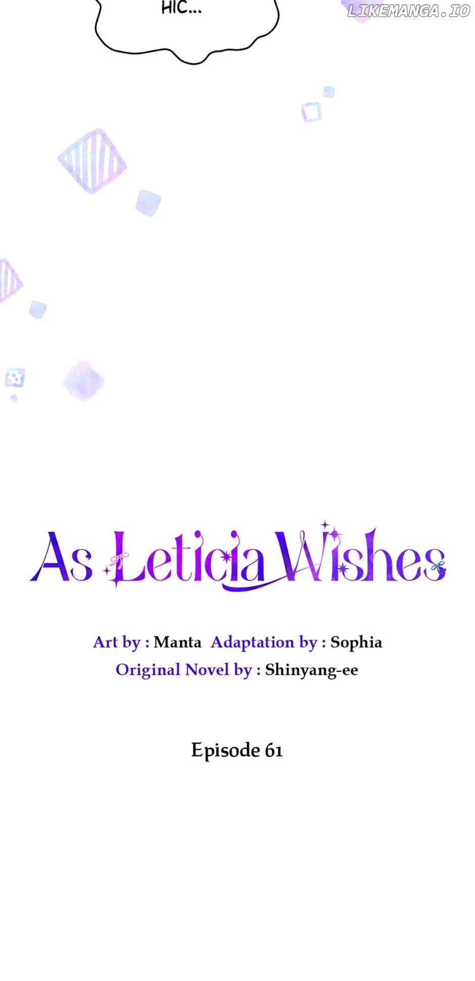 As Leticia Wishes Chapter 61 - page 5
