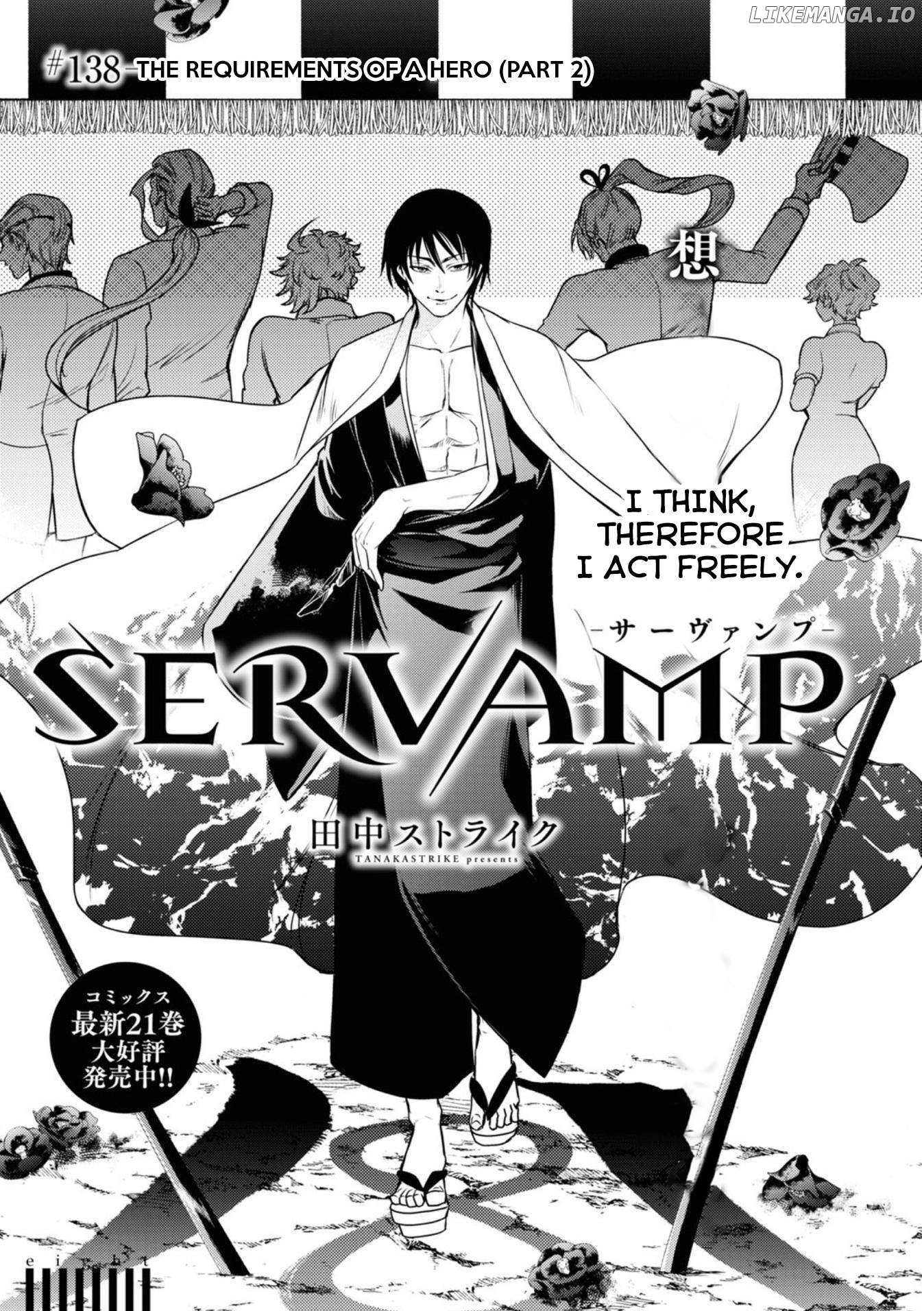 Servamp Chapter 138 - page 1