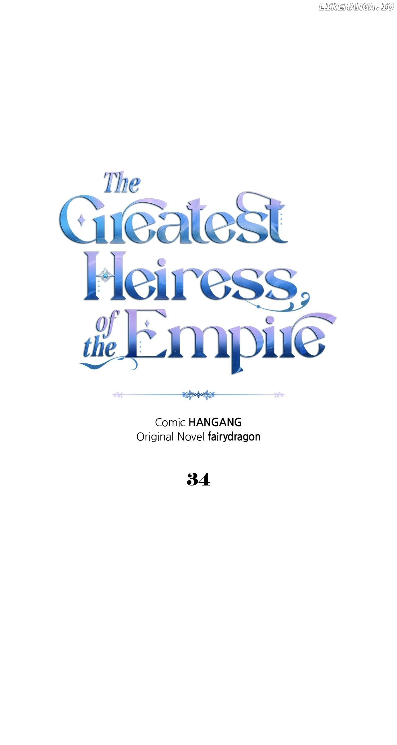 I Became the Greatest Heiress of the Empire Chapter 34 - page 1