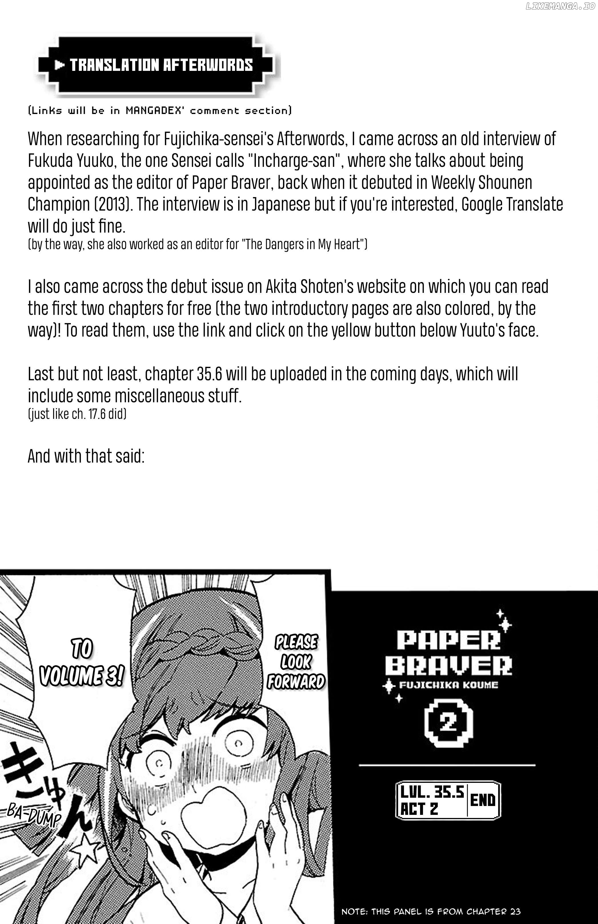 Paper Braver Chapter 35.5 - page 11