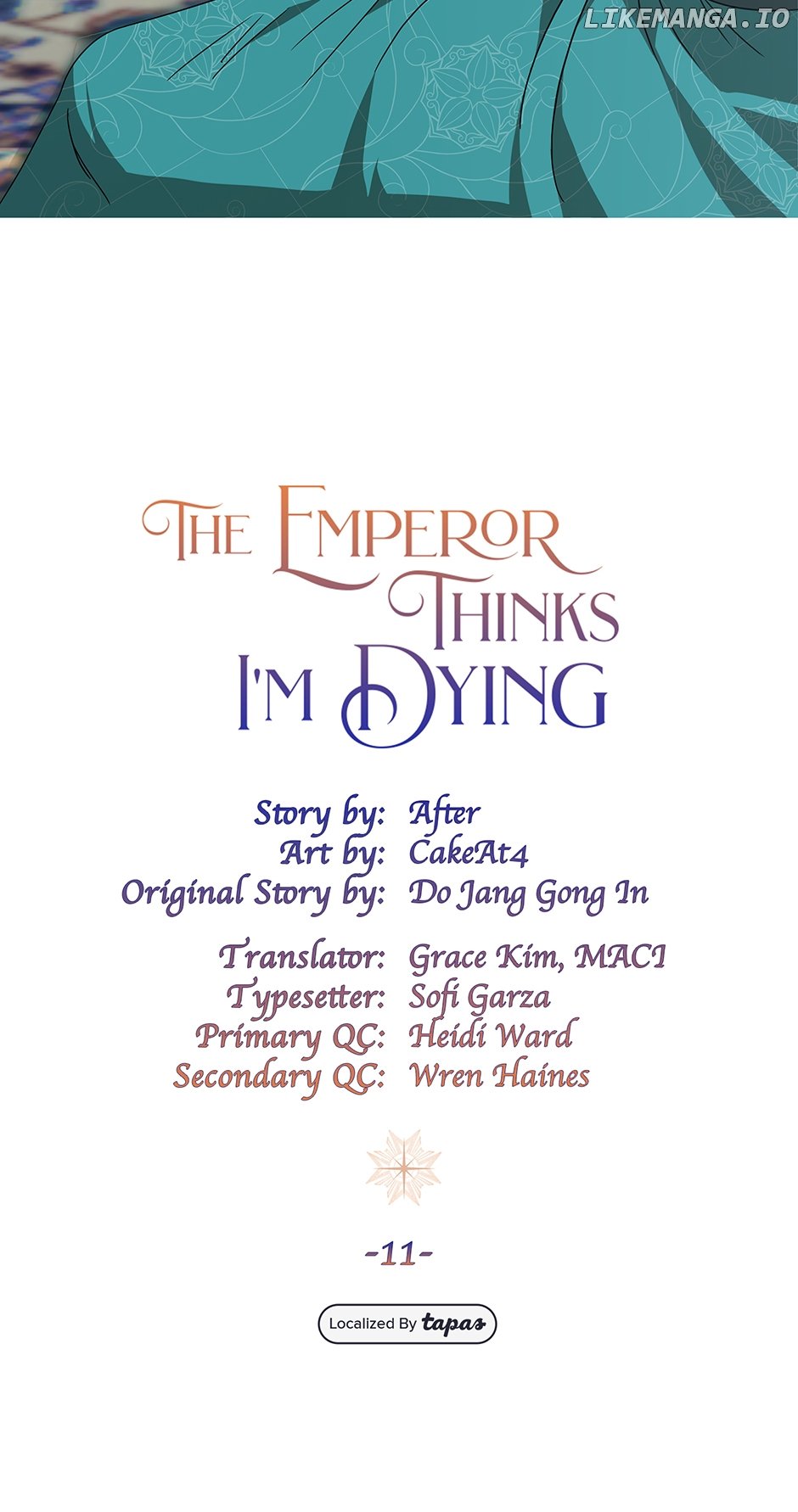 The Emperor Thinks I'm Dying Chapter 11 - page 8
