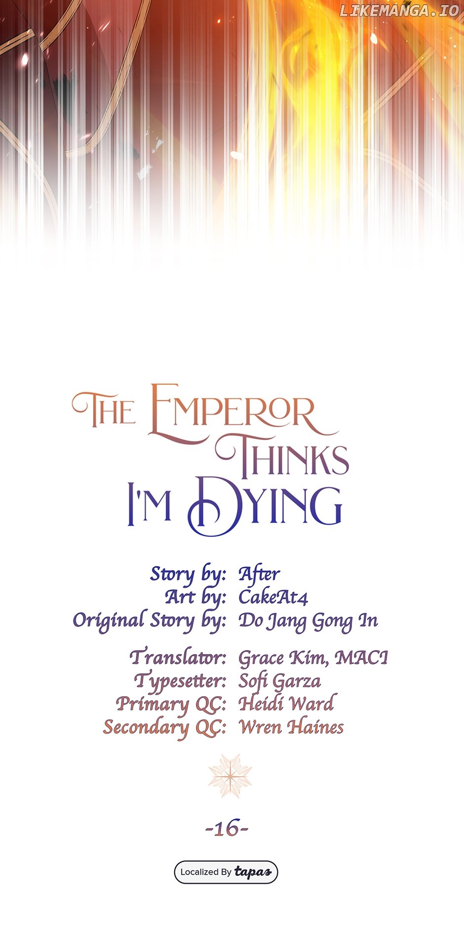 The Emperor Thinks I'm Dying Chapter 16 - page 4