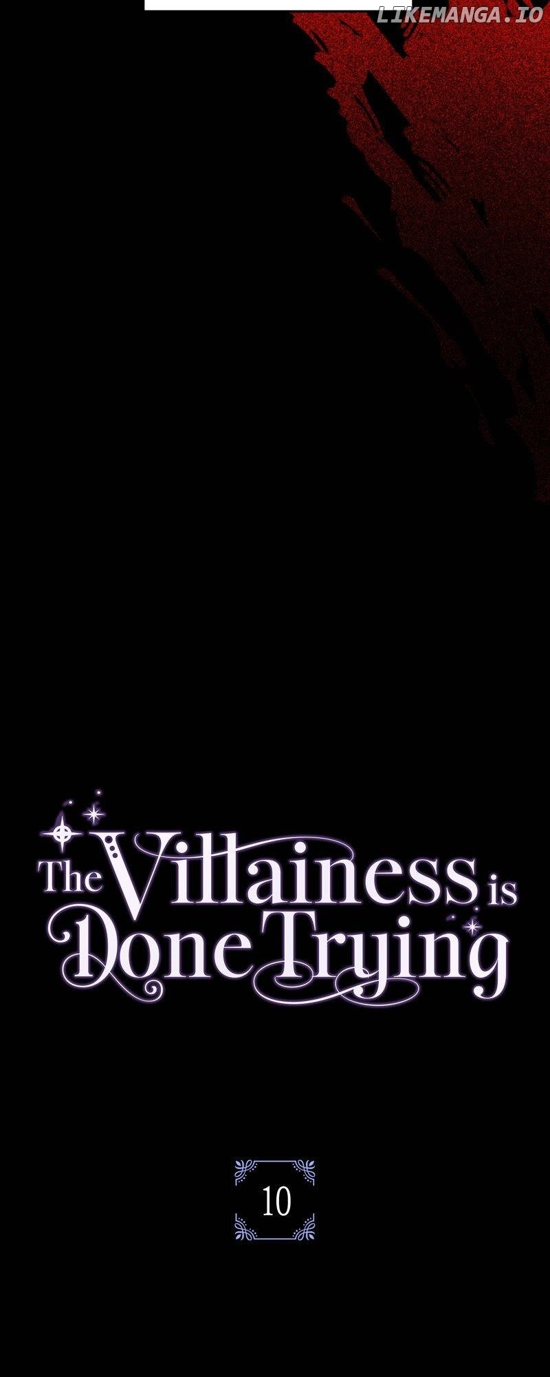 The Villainess is Done Trying Chapter 10 - page 5