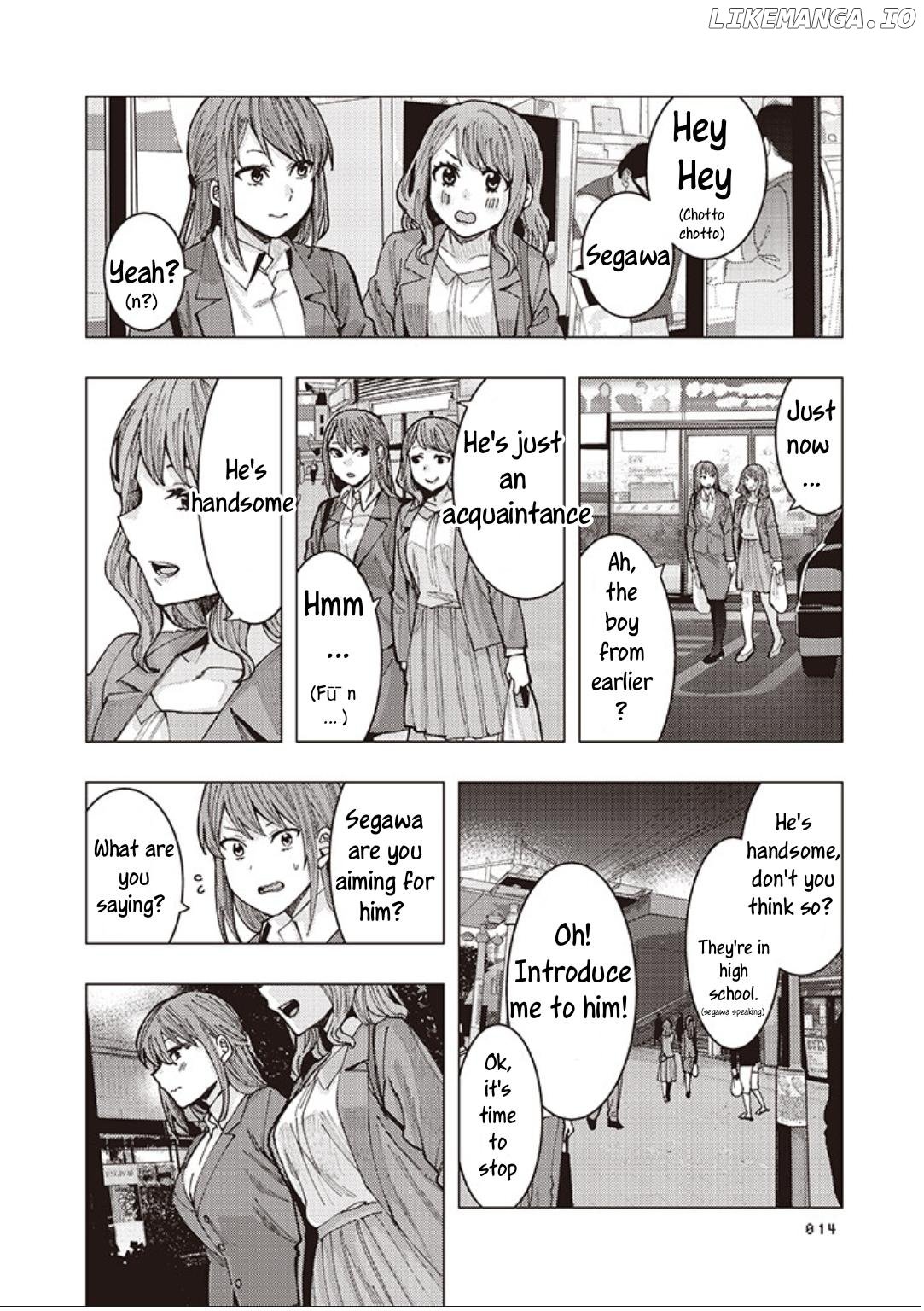 A story about an office lady getting attached to a Yankee high school boy she met at an arcade Chapter 3 - page 2